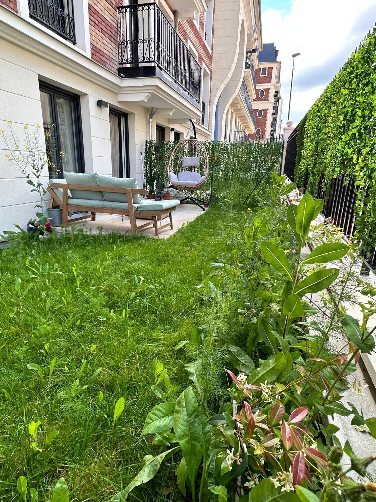 Cosy Summer Stay In Boho Style Apartment - 8 Mins From Paris Center - Garden And Underground Parking Кламар Екстер'єр фото