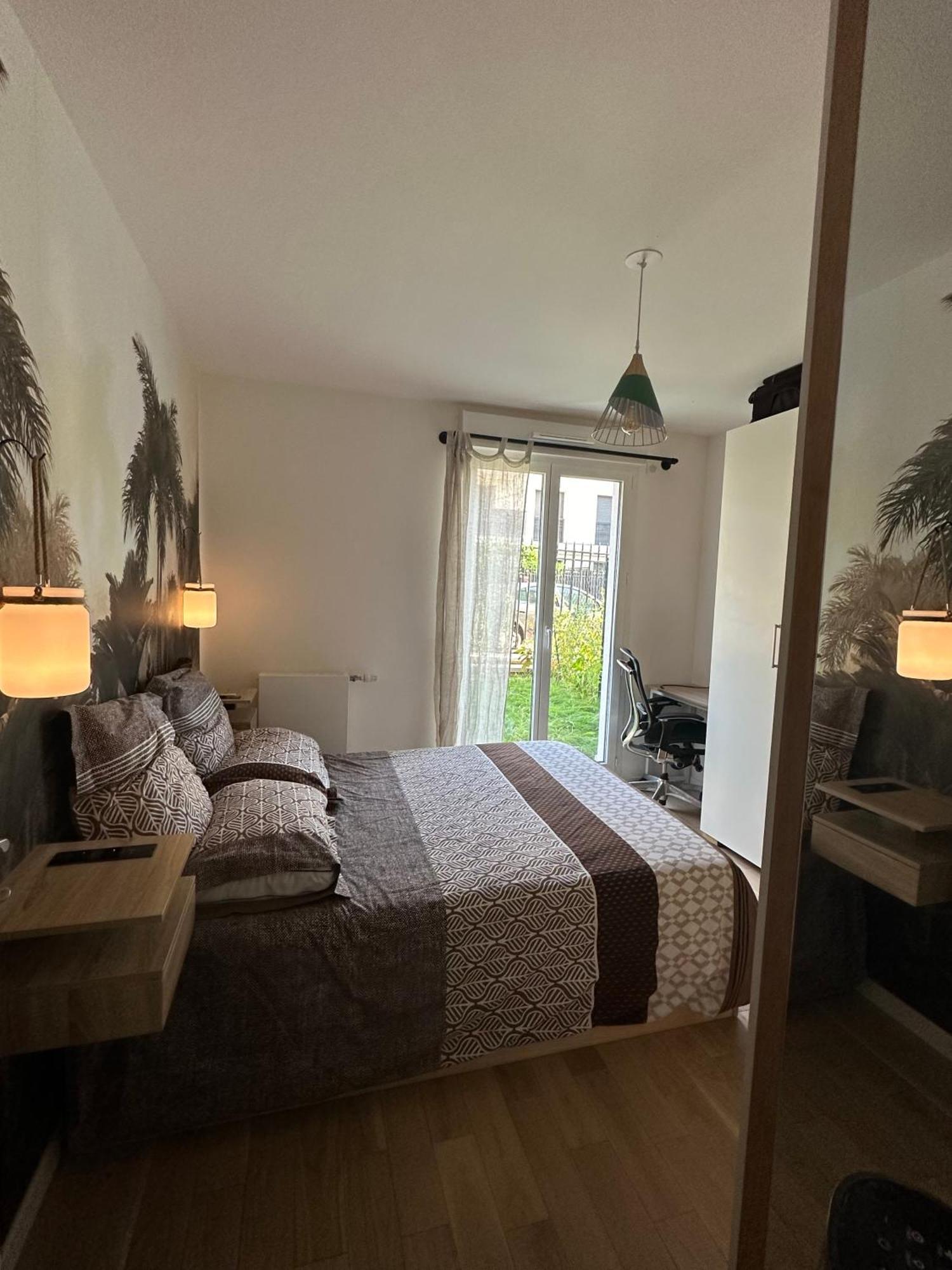 Cosy Summer Stay In Boho Style Apartment - 8 Mins From Paris Center - Garden And Underground Parking Кламар Екстер'єр фото